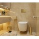 Επιδαπέδιο Χαρτοδοχείο Ορειχάλκινο Karag Artemis Oro A10509432 Χρυσό